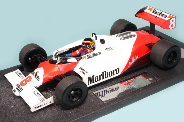 ミニチャンプス 1/18 マクラーレン フォード MP4/1C シルバー
