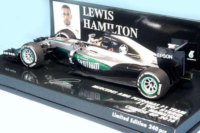 ミニチャンプス 1/43 メルセデス AMG ペトロナス W07 ハイブリッド