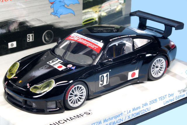 ミニチャンプス 1/43 ポルシェ 911 GT3 RS ルマン 24h 2005 テストカー No.91 403056971