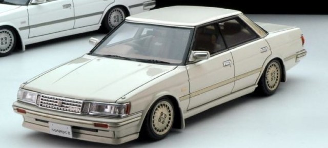 [予約] トミーテック×イグニッションモデル 1/43 トヨタ マーク2 グランデ リミテッド ツインカム24 1987 パールホワイト 288695