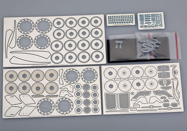 ホビーデザイン 1/24 ランボルギーニ ヴェネーノ ディティール