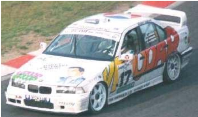 スパーク 1/43 BMW 318is スパ 24h 1996 NO.17 MV03