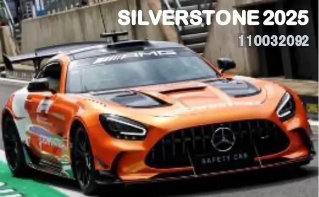 [予約] ミニチャンプス 1/18 メルセデス-AMG GT ブラックシリーズ F1セーフティーカー シルバーストーン 2025