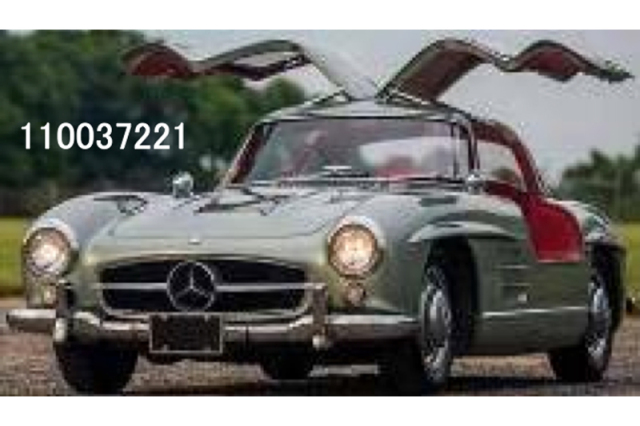 [予約] ミニチャンプス 1/18 メルセデス ベンツ 300 SL W198 1955 メタリックライトグリーン　110037221