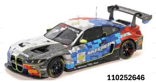 [予約] ミニチャンプス 1/18 BMW M4 GT3 EVO チーム WRT V.ロッシ/R.マルチエロ No.46 GTWC ミサノ 2025 レース1 ウィナー　110252646