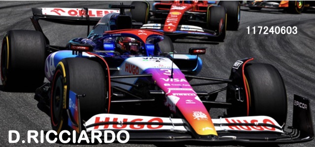 スパーク1/43 VCARB01 2024 サウジアラビアGP #22 角田裕毅 スパーク 1/43 ビザ RB VCARB01 サウジアラビアGP 2024 角田裕毅
