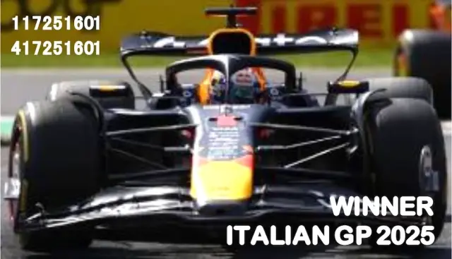 [予約] ミニチャンプス 1/18 オラクル レッド ブル レーシング RB21 マックス・フェルスタッペン イタリアGP 2025 ウィナー