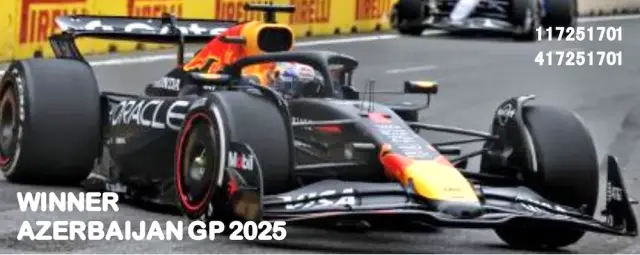 [予約] ミニチャンプス 1/18 オラクル レッド ブル レーシング RB21 マックス・フェルスタッペン アゼルバイジャンGP 2025 ウィナー
