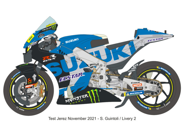 ブルースタッフ 1/12 スズキ GSX-RR モトGP 2021 J.ミル A