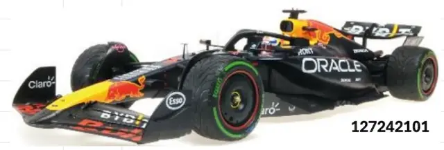 [予約] ミニチャンプス 1/12 オラクル レッドブル レーシング RB20 マックス・フェルスタッペン ブラジルGP 2024 ウィナー　127242101