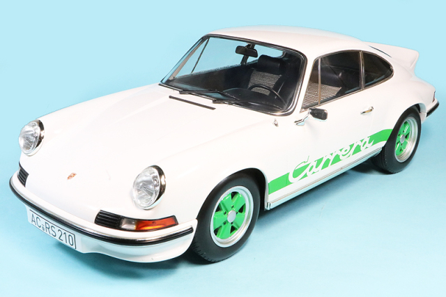 ノレブ 1/12 ポルシェ 911 RS 1973 ホワイト/グリーン　127512