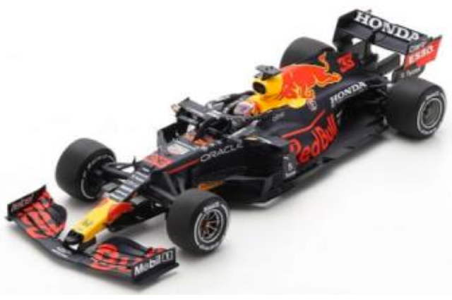 在庫　スパーク 1/12 レッドブル レーシング ホンダ RB16B オランダGP 2021 Winner M.フェルスタッペン (アクリルカバー付)　12S029