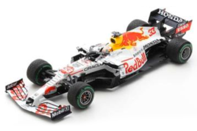 11月中頃入荷　スパーク 1/12 レッドブル レーシング ホンダ RB16B トルコGP 2021 2nd M.フェルスタッペン "ありがとう" スペシャルカラー (アクリルカバー付)　12S031