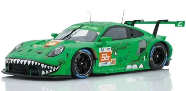スパーク 1/12 ポルシェ 911 RSR No.56 PROJECT 1 - AO  ルマン 2023 PJ Hyett - G. Jeannette - M. Cairoli　12S044