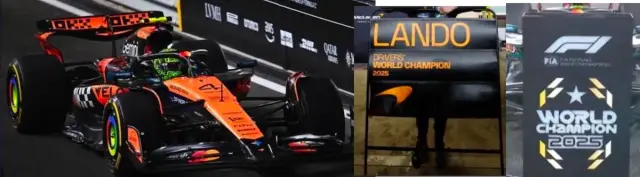 予約] スパーク 1/18 マクラーレン MCL39 No.4 2025 アブダビGP 3位 F1
