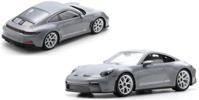 [予約] シュコー 1/12 ポルシェ 911 992 S/T ヘリテージデザインパッケージ 2024 グレー　12U00009