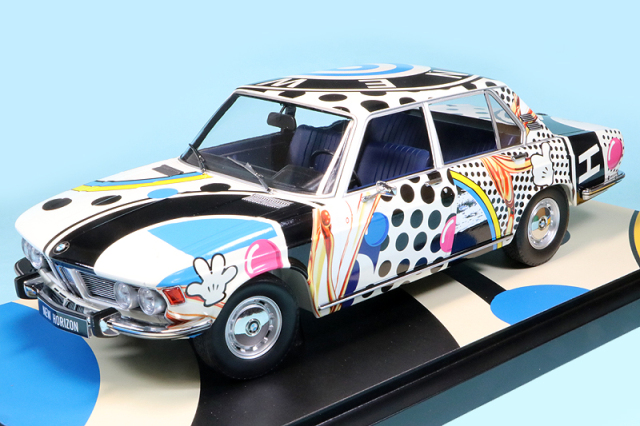 予約] ミニチャンプス 1/18 BMW 730i E32 1986 レッド 100023007
