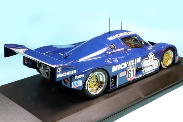 新品 スパーク 1/43 メルセデス W196 #18 フランス シルバー 優勝車  