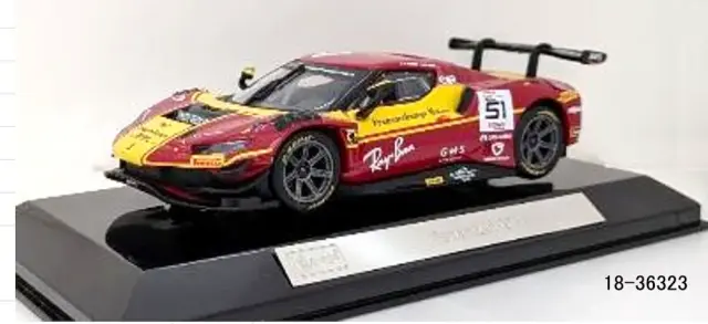 [予約] ブラーゴ 1/43 フェラーリ 296 GT3 2025 No,51　18-36323