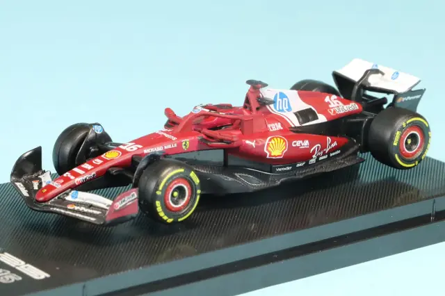 ブラーゴ 1/64 フェラーリ SF-25 2025 C.ルクレール 18-56804L