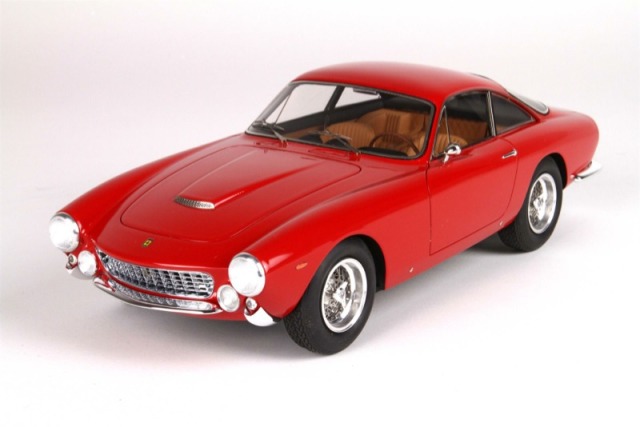 ミニカー　1/18 フェラーリ250 GT BERLINETTA LUSSO Tecno Model TM18-245A 1/18 Ferrari 250 GT SWB Corse Clienti