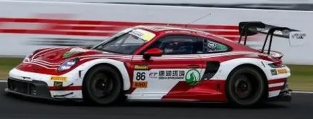 [予約] スパーク 1/18 ポルシェ 911 GT3R No.86 ハイクラス・レーシング 2位 バサースト12h 2026 D.ボッコラッチ / A.フィヨルバック / K.リー　18AS015