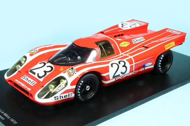 スパーク 1/18 ポルシェ 917K ルマン 24h 1970 Winner No.23 18LM70