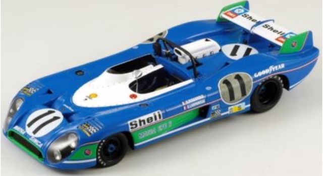 [予約] スパーク 1/18 マトラ シムカ MS670B ルマン 1973 No.11 ウィナー　18LM73