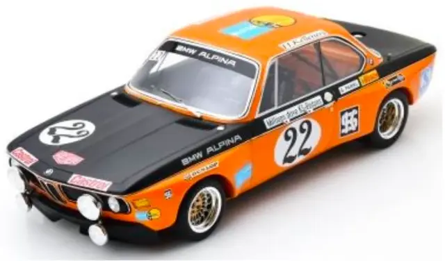 [予約] スパーク 1/18 BMW アルピナ 2800 CS No.22 ニュルブルクリンク 24h 1972 ウィナー H.ケレナース / G.パンクル　18NUR1972