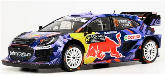 [予約] イクソ 1/18 フォード プーマ Rallly1 2025 ラリーモンテカルロ No.13 G.マンスター / L.ルーカ　18RMC231B