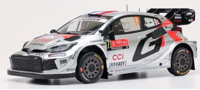 [予約] イクソ 1/18 トヨタ GR ヤリス ラリー1 2025 ラリー ポルトガル ウィナー No.17 S.オジエ/V.ランダイス　18RMC250A