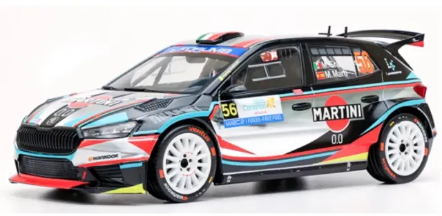 [予約] イクソ 1/18 シュコダ ファビア RS ラリー2 (2023) 2025 ラリー イスラス カナリアス No.56 M.グラナドス/M.マルティ　18RMC253