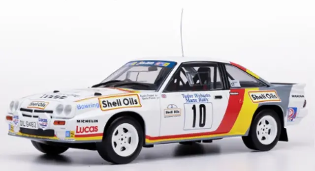 [予約] イクソ 1/18 オペルマンタ 400 1985 マン島ラリー No.10 B.フィッシャー / A.フレイザー 18RMC260