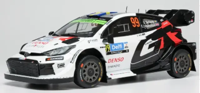 [予約] イクソ 1/18 トヨタ GRヤリス ラリー1 2025 ラリーエストニア ウイナー No.99 O.ソルベルグ / E.エドモンソン　18RMC262