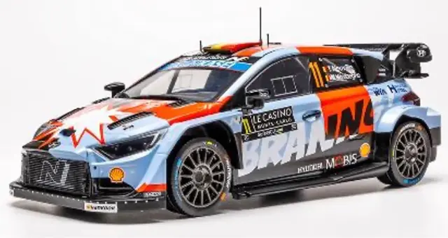 [予約] イクソ 1/18 ヒョンデ i20 N ラリー1 2026 ラリーモンテカルロ No.11 T ヌーヴィル / M ウィダーゲ　18RMC270B