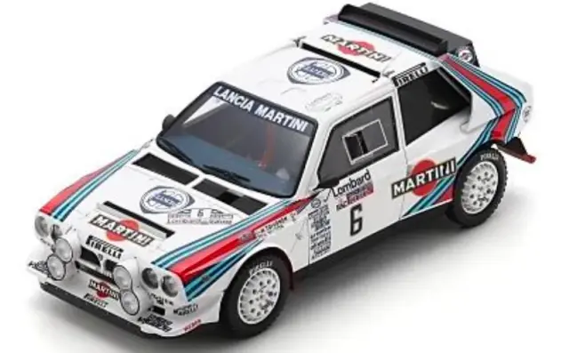 予約] スパーク 1/18 ランチア・デルタ S4 No.6 1985 ロンバード
