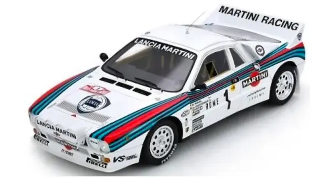 [予約] スパーク 1/18 ランチア 037 ラリー No.1 ラリー・モンテカルロ 1983 ウィナー W. ロール / C. ガイストドルファー　18S1043