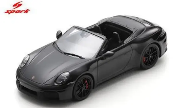 [予約] スパーク 1/18 ポルシェ 911 カレラ 4 GTS カブリオレ (992.2) ジェットブラックメタリック　18S1046