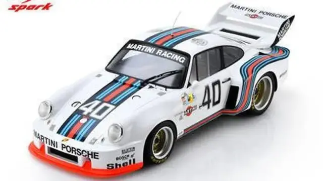 [予約] スパーク 1/18 ポルシェ 935 No.40 プラクティス 24H ルマン 1976 R. ストンメレン - M. シュルティ　18S1101