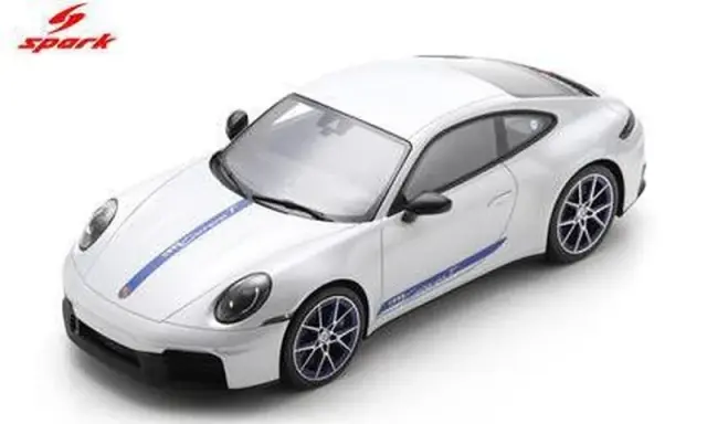 [予約] スパーク 1/18 ポルシェ 911 カレラ T (992.2) アイスグレーメタリック　18S1104