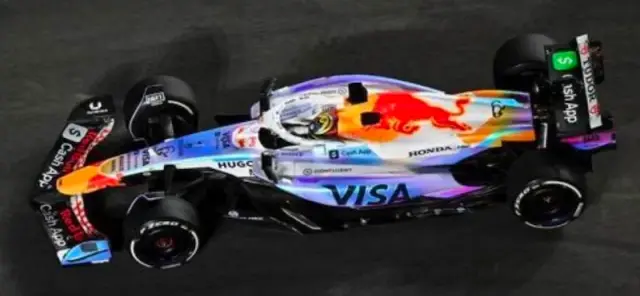 [予約] スパーク 1/18 ビザ キャッシュアプリ F1チーム VCARB 02 No.6 2025 ラスベガスGP 6位 I.ハジャール　18S1117