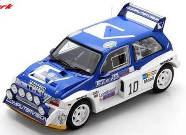 [予約] スパーク 1/18 MG メトロ 6R4 No.10 3位 RACラリー 1985 T. ポンド - R. アーサー　18S1202