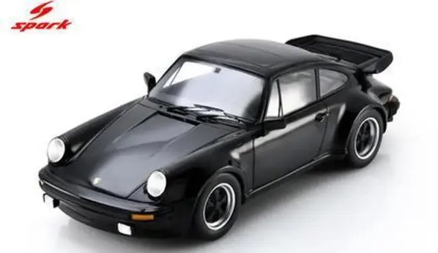 [予約] スパーク 1/18 ポルシェ 911 3.3 ターボ 1978 ブラック　18S1206
