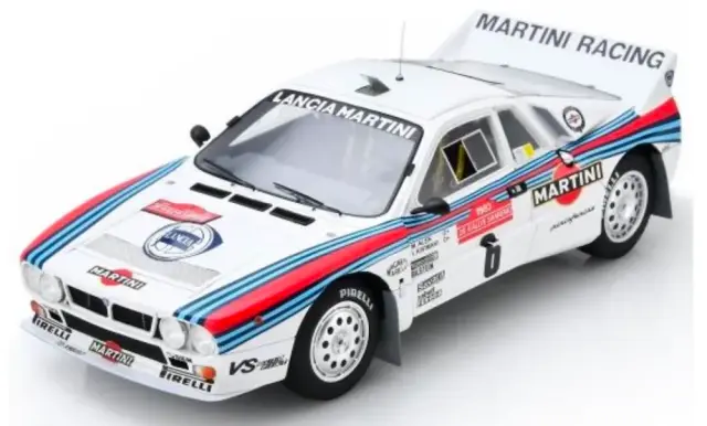 [予約] スパーク 1/18 ランチア 037 ラリー No.6 サンレモラリー 1983 ウィナー M.アレン / I.キヴィマキ　18S1210