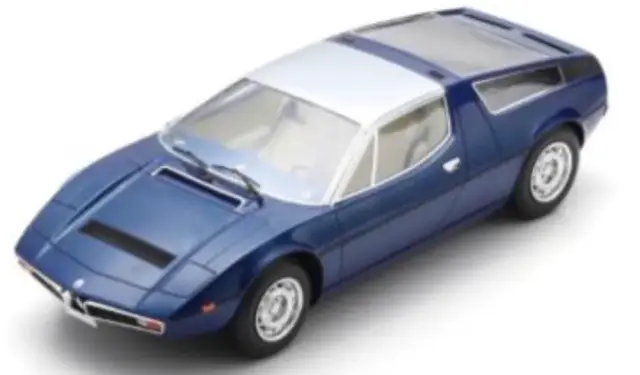 [予約] スパーク 1/18 マセラティ ボーラ 1971 ダークブルー 18S1227