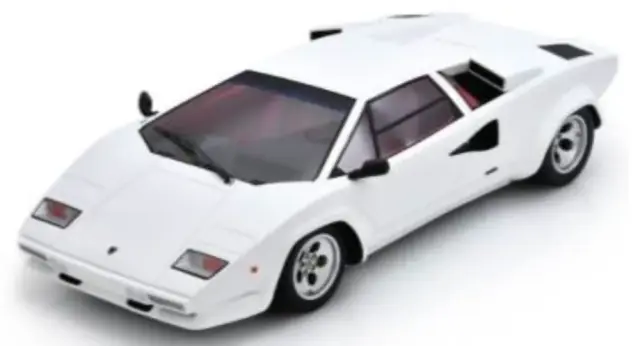 [予約] スパーク 1/18 ランボルギーニ カウンタック 5000 QV ホワイト 18S1229