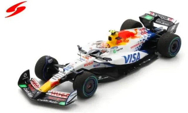 [予約] スパーク 1/18 レーシングブルズ VCARB 02 No.22 ビザ キャッシュアップ レーシングブルズ フォーミュラワン チーム 2025 オーストラリアGP 2025 角田裕毅　18S1251