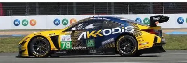 [予約] スパーク 1/18 レクサス RC F LMGT3 No.78 アコディス ASP チーム LMG T3クラス 2位 24H ルマン 2026 T. ファン・ロンポウ - H. ダヴィッド - J. ホークスワース　18S1322