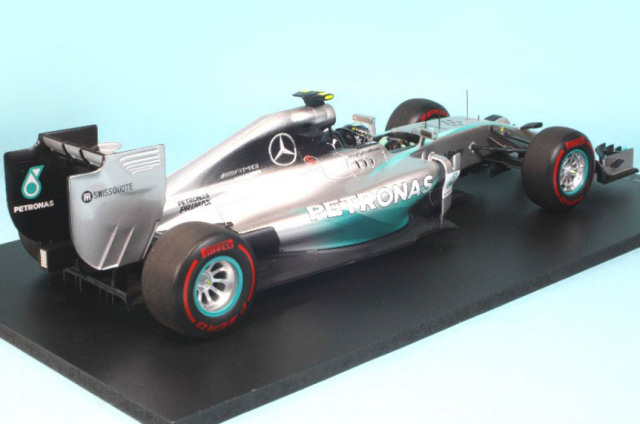 スパーク 1/18 メルセデス F1 W05 モナコGP 2014 Winner N