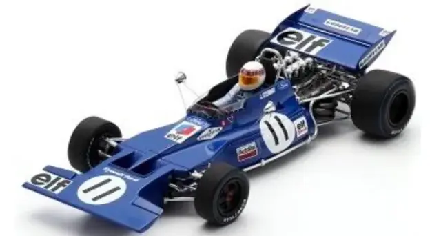 予約] スパーク 1/43 ティレル 002 フランスGP 1971 F.チーバー